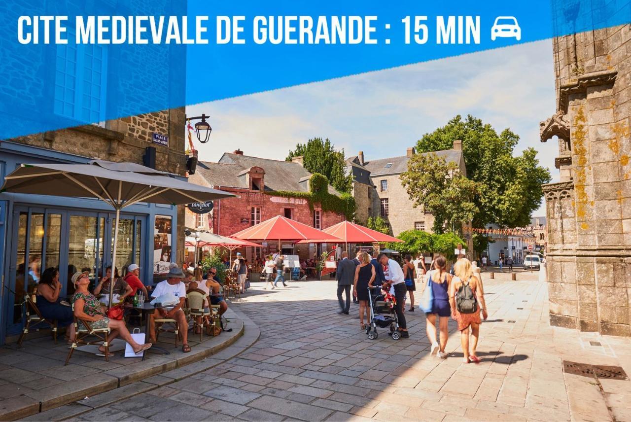 Appartement La Baule Pornichet Terrasse - Cuisine - Calme - Wifi - Parking Gratuit Dış mekan fotoğraf