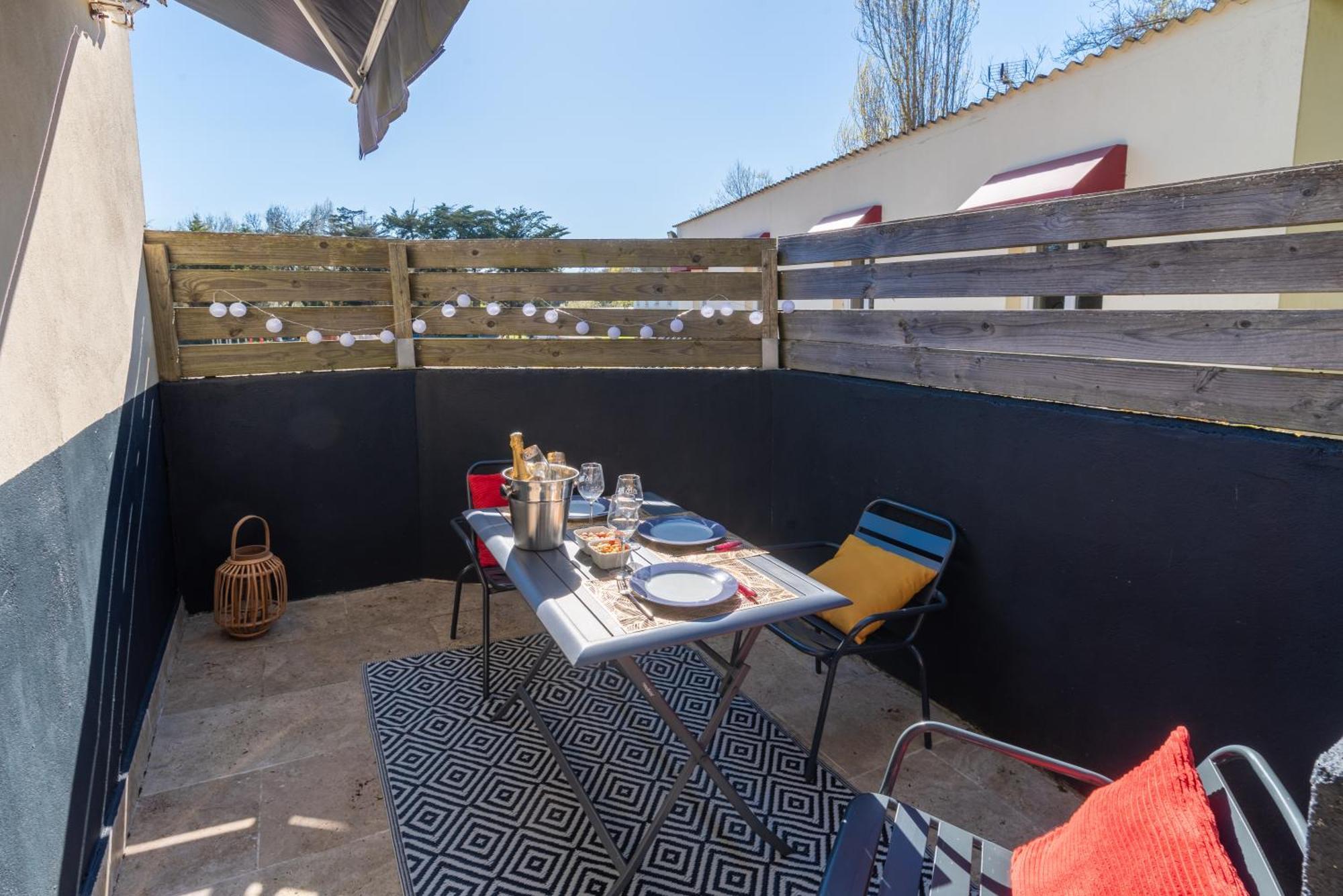 Appartement La Baule Pornichet Terrasse - Cuisine - Calme - Wifi - Parking Gratuit Dış mekan fotoğraf