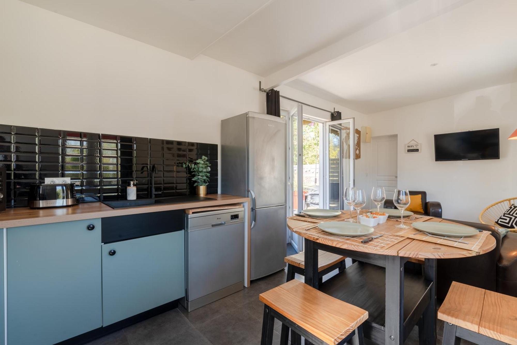Appartement La Baule Pornichet Terrasse - Cuisine - Calme - Wifi - Parking Gratuit Dış mekan fotoğraf
