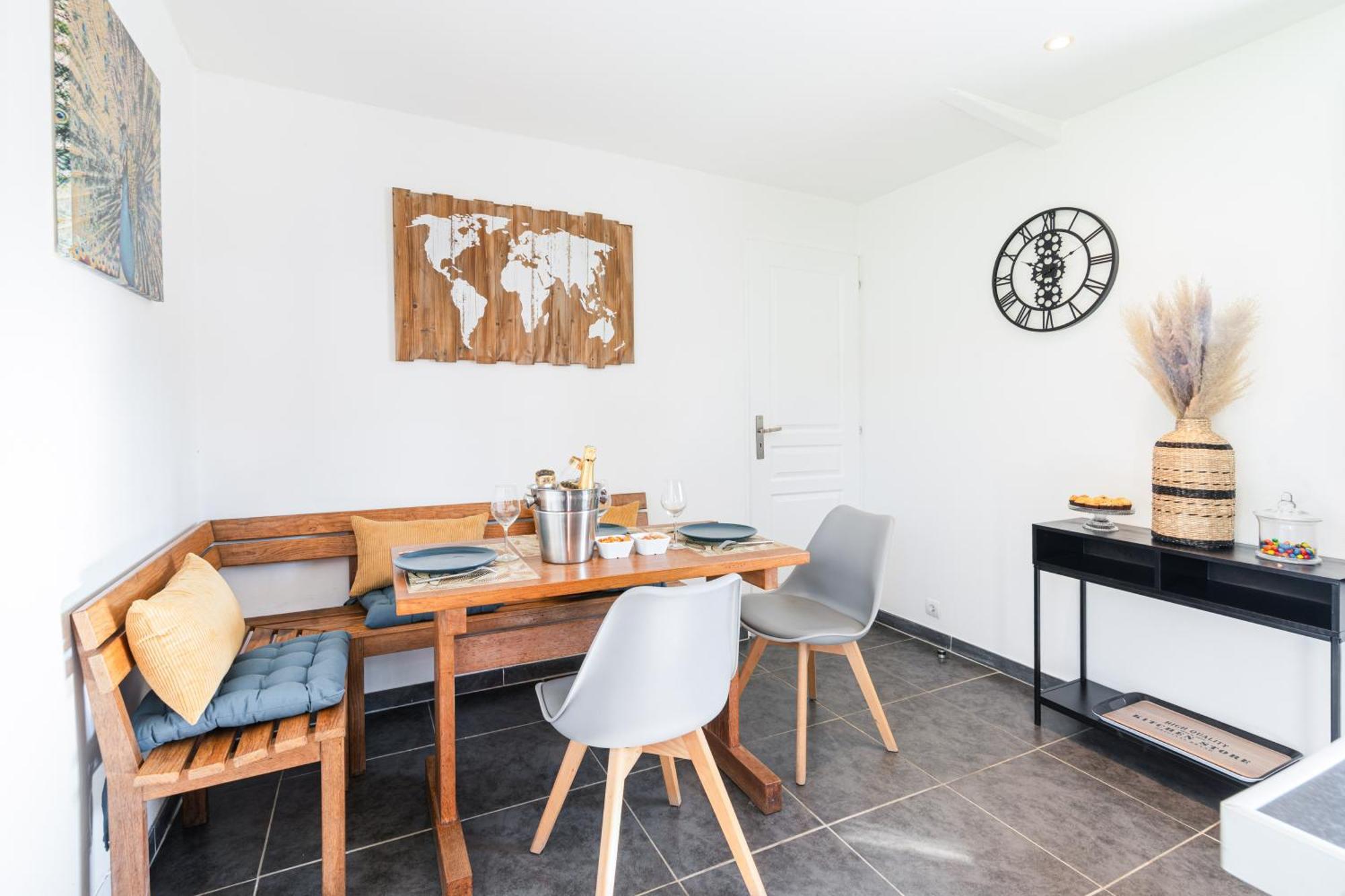 Appartement La Baule Pornichet Terrasse - Cuisine - Calme - Wifi - Parking Gratuit Dış mekan fotoğraf